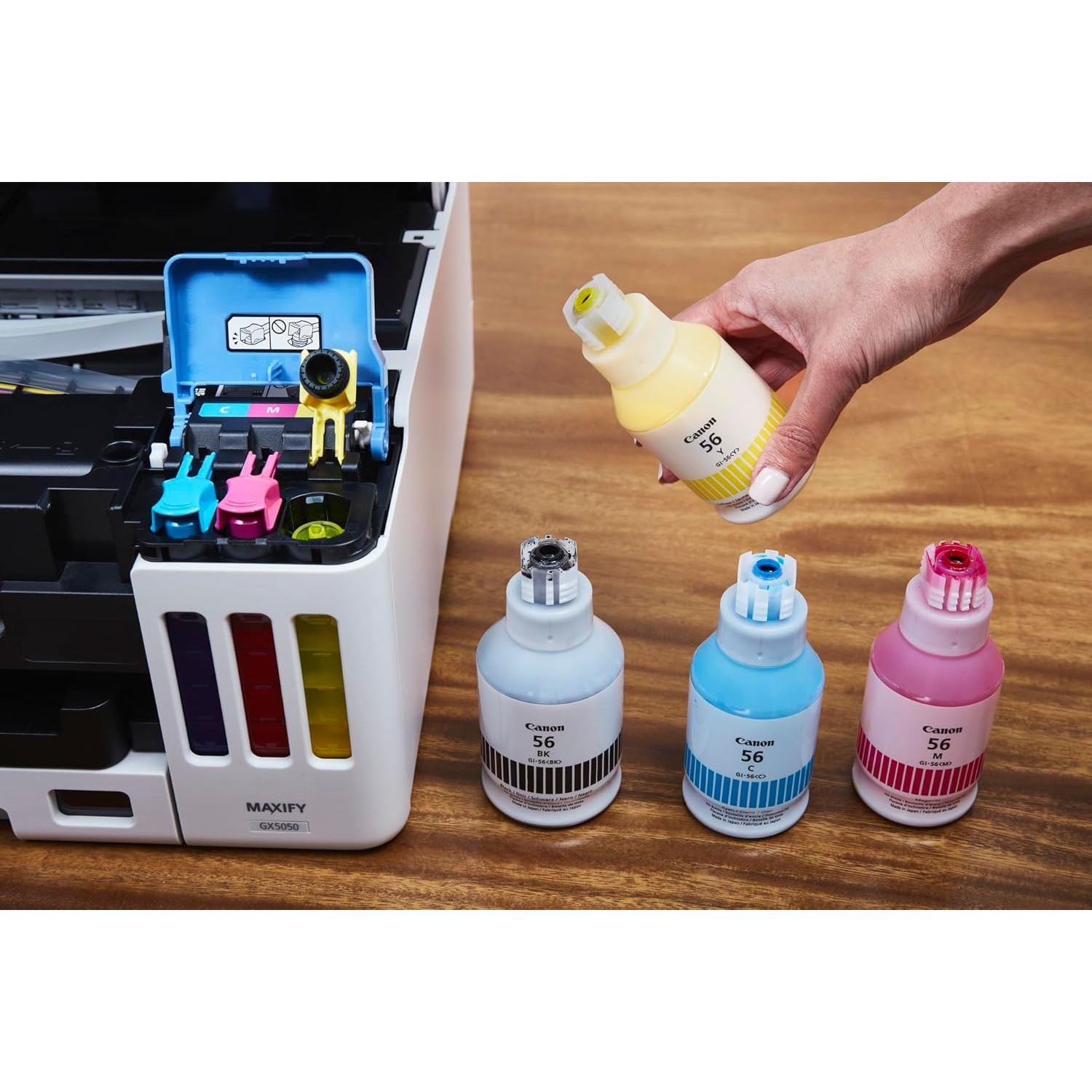 Buy Canon,Canon GI-56BK Black Ink Bottle – Genuine Ink for MAXIFY Series Printers - Gadcet UK | UK | London | Scotland | Wales| Near Me | Cheap | Pay In 3 | Toner & Inkjet Cartridge Refills