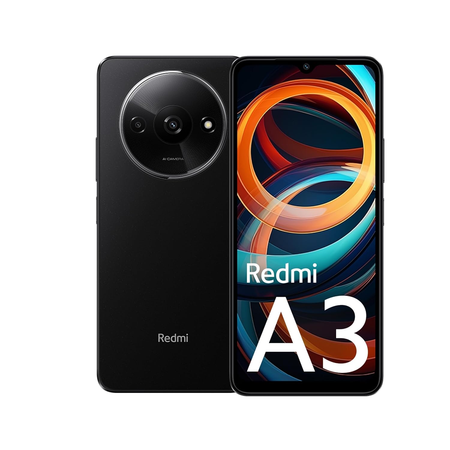 Buy Xiaomi,Xiaomi Redmi A3 64GB 3GB RAM Dual SIM Unlocked Smartphone Midnight Black - Gadcet UK | UK | London | Scotland | Wales| Near Me | Cheap | Pay In 3 | Unlocked Mobile Phone