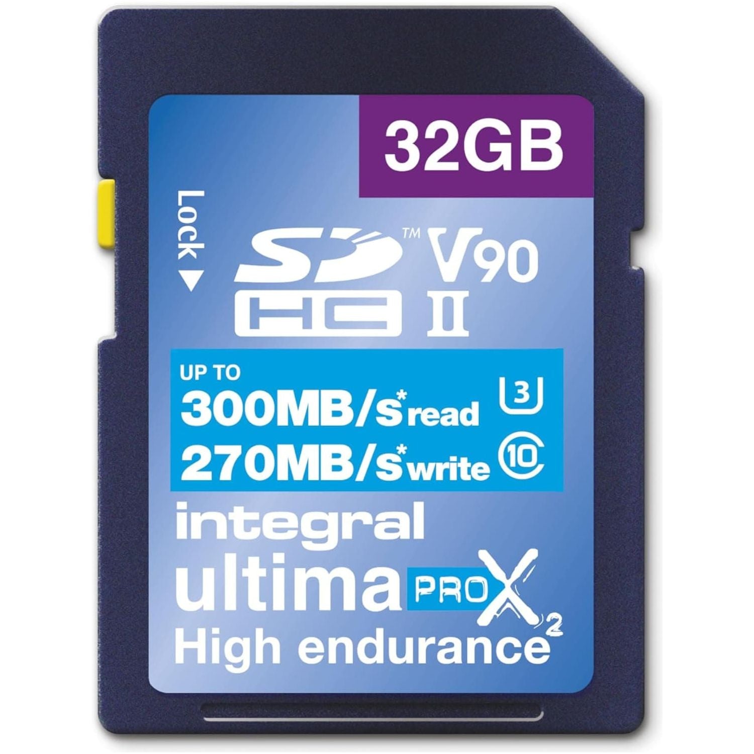 Buy Integral,Integral 32GB UHS-II SD Card V90 Up to 300MBs Read and 270MBs Write Speed 1866X SDHC Professional High Speed Memory Card - Gadcet UK | UK | London | Scotland | Wales| Near Me | Cheap | Pay In 3 | Flash Memory Cards