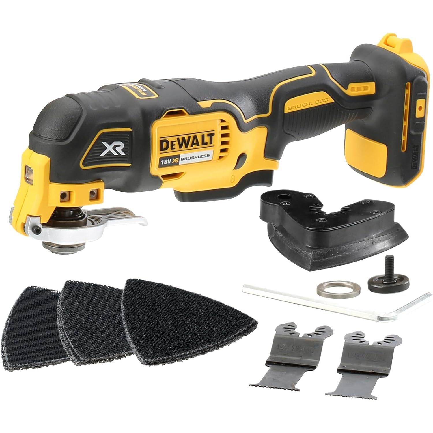Buy DeWALT,DeWalt DCS355N-XJ 18V XR Brushless Oscillating Multi-Tool Body Only - Gadcet UK | UK | London | Scotland | Wales| Near Me | Cheap | Pay In 3 | Multifunction Power Tools