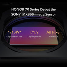 Buy Honor,HONOR 70 Smartphone, Mobile Phone 5G 8+256GB 54MP - Midnight Black - Gadcet.com | UK | London | Scotland | Wales| Ireland | Near Me | Cheap | Pay In 3 | Mobile Phone