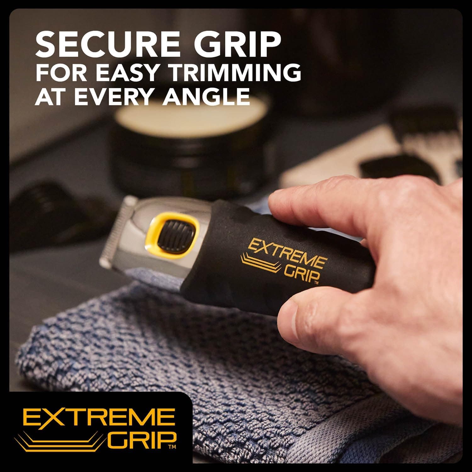 Buy WAHL,Wahl Extreme Grip Beard and Stubble Trimmer, Father's Day Gift, Men's Beard Trimmer, Beard Trimmers for Men, Stubble Trimmer, Cordless Trimmers, Male Grooming Set, Beard Care, Precision Cutting Blades - Gadcet | UK | London | Scotland | Wales| Near Me | Cheap | Pay In 3 | Hair Clipper & Trimmer Accessories
