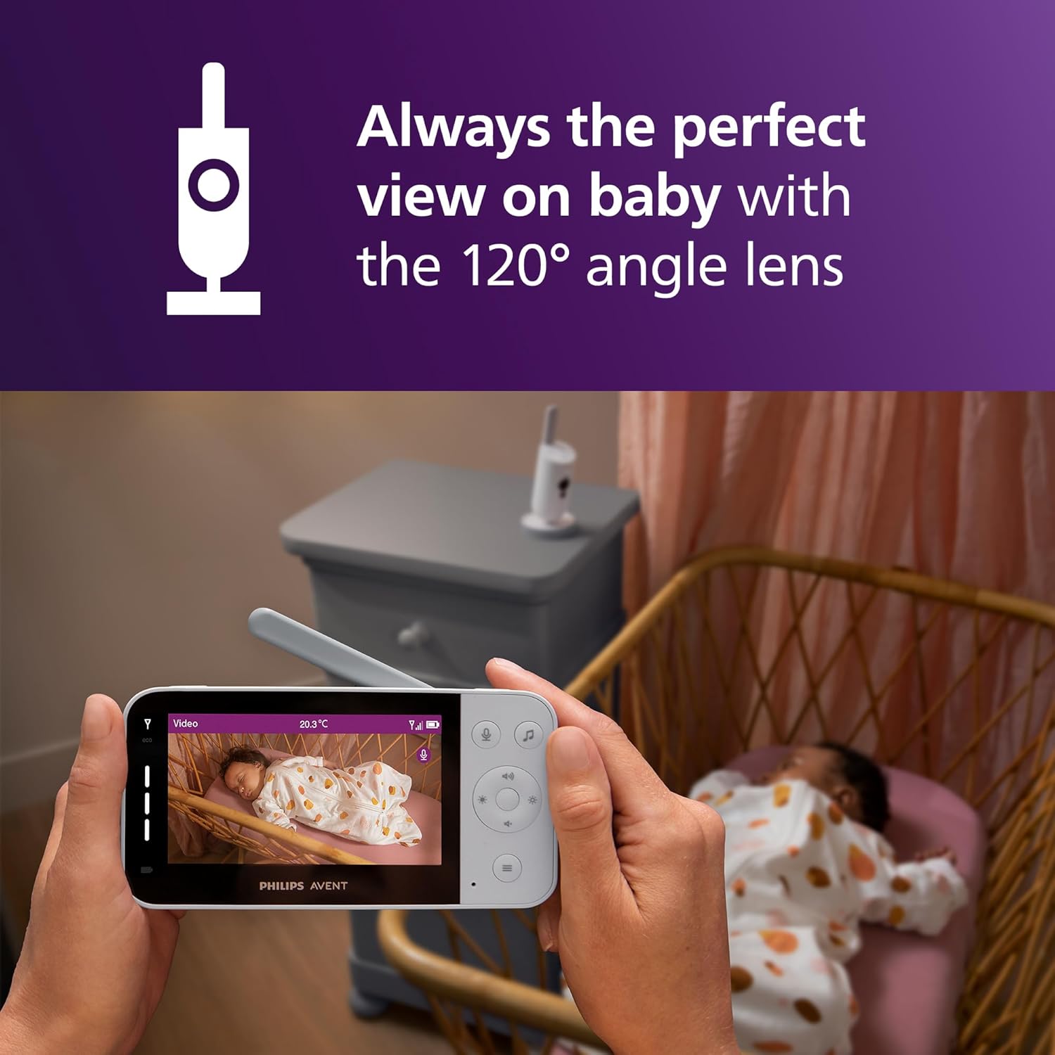 Buy Philips,Philips Avent Connected Baby Monitor SCD951/26 – WiFi HD Camera, Infrared Night Vision, Cry Detection, Two-Way Audio, 12-Hour Eco Mode - Gadcet UK | UK | London | Scotland | Wales| Near Me | Cheap | Pay In 3 | Video Baby Monitors