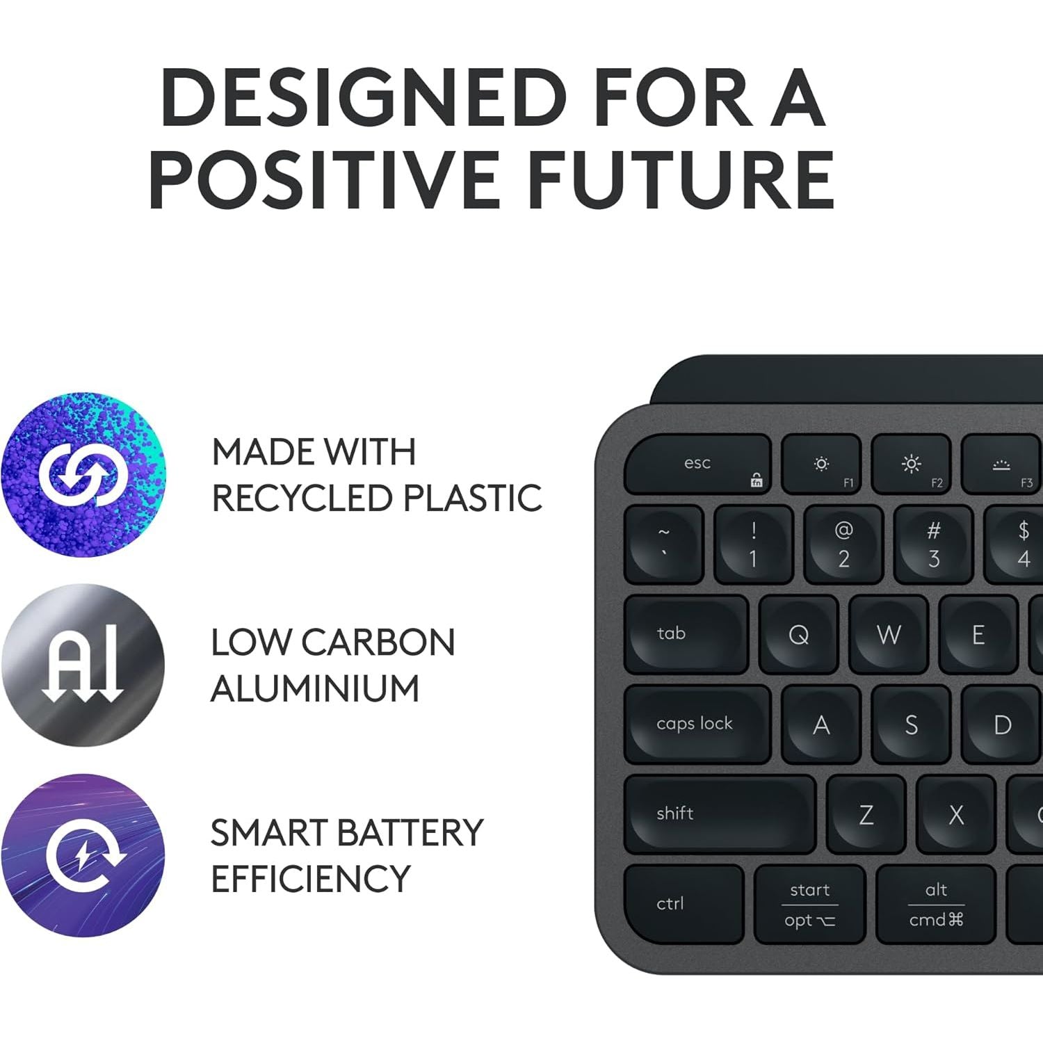 Buy Logitech,Logitech MX Keys S PLUS Wireless Keyboard QWERTY UK - Graphite - Gadcet UK | UK | London | Scotland | Wales| Near Me | Cheap | Pay In 3 | Keyboard