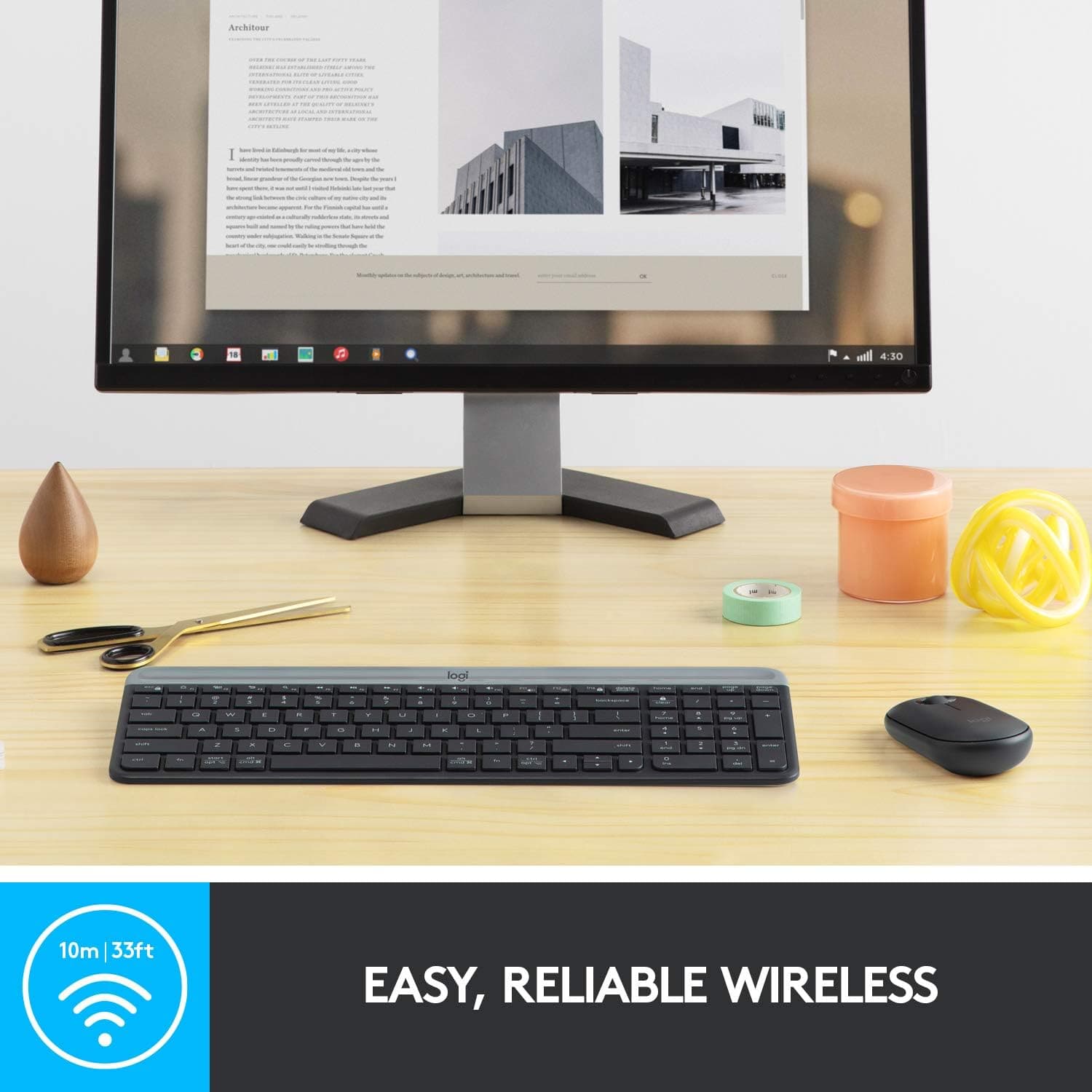 Buy Logitech,Logitech MK470 Slim Wireless Keyboard & Mouse Combo for Windows - Gadcet UK | UK | London | Scotland | Wales| Ireland | Near Me | Cheap | Pay In 3 | Keyboard & Mouse
