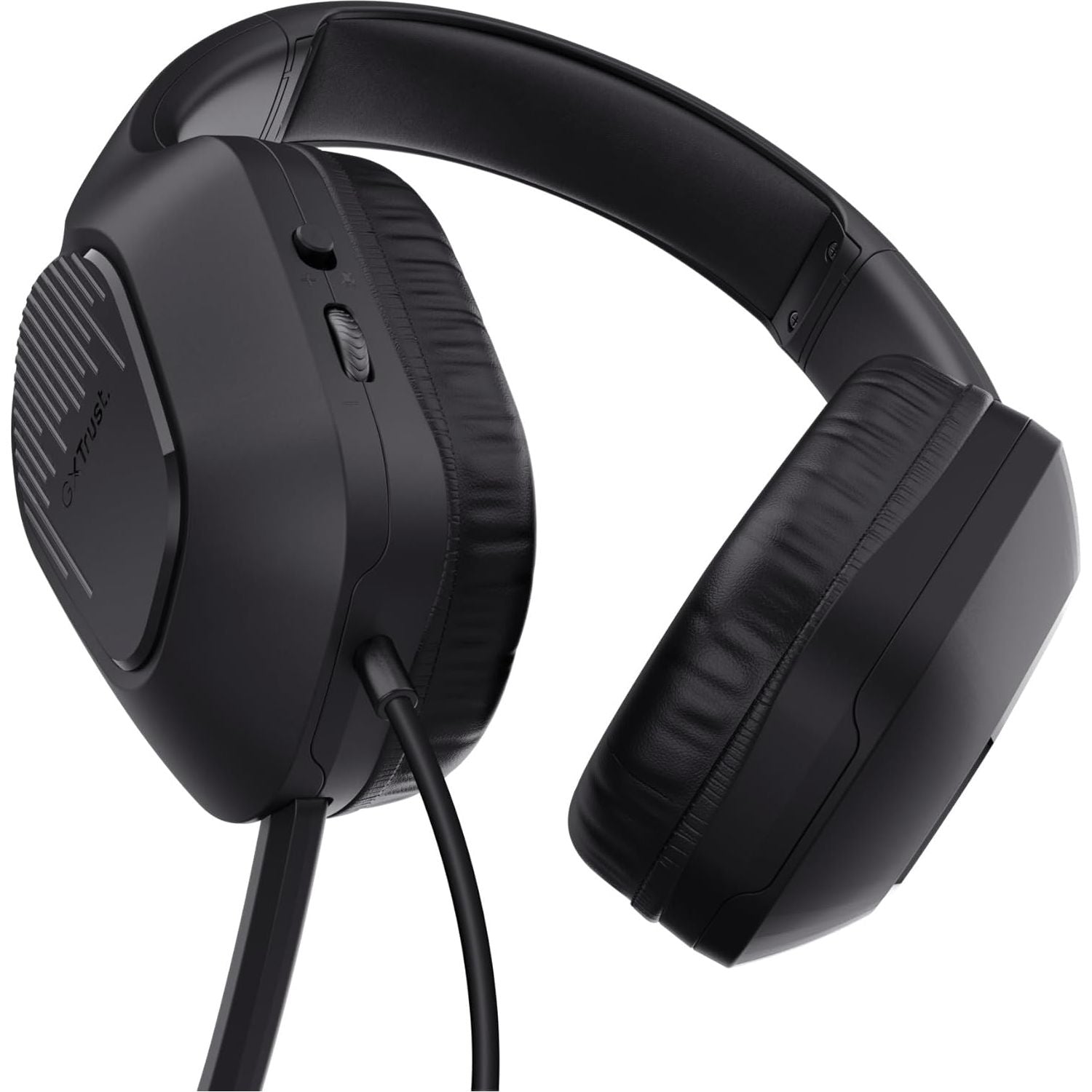 Buy Trust Gaming,Trust Gaming GXT 418 Rayne Lightweight Gaming Headset - 3.5mm Jack, 50mm Drivers, Foldaway Microphone, Over-Ear, Wired, 2m Cable, Compatible with PC, Xbox, PS4, PS5, Switch, Mobile - Black - Gadcet UK | UK | London | Scotland | Wales| Near Me | Cheap | Pay In 3 | Headphones & Headsets