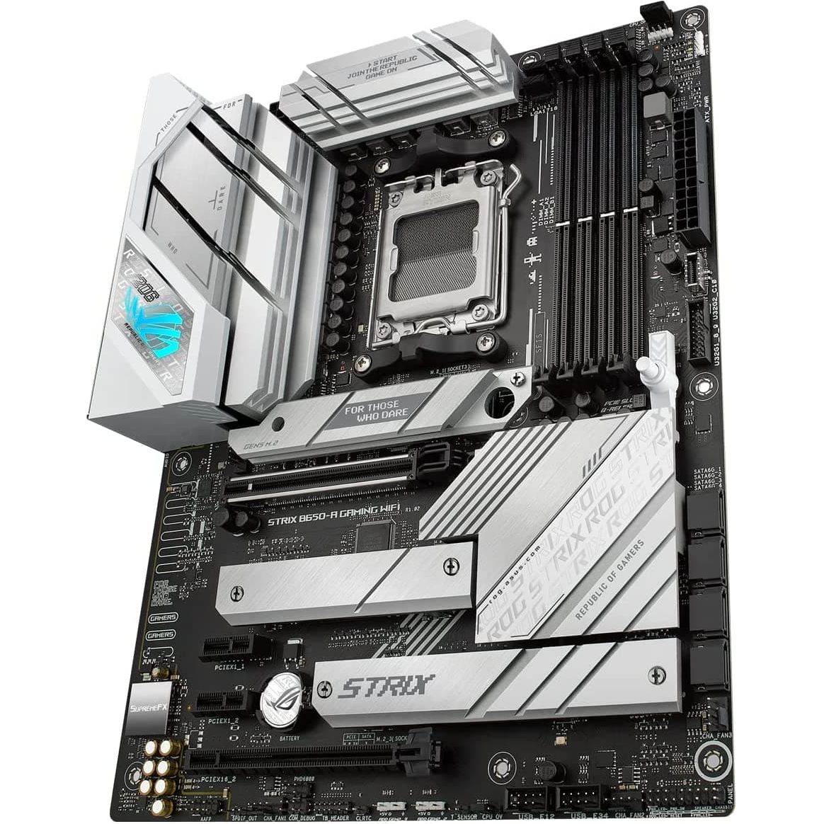 Buy ASUS,ASUS ROG Strix B650-A Gaming WiFi ATX Motherboard AMD Socket AM5 - Gadcet.com | UK | London | Scotland | Wales| Ireland | Near Me | Cheap | Pay In 3 | Computer Accessories