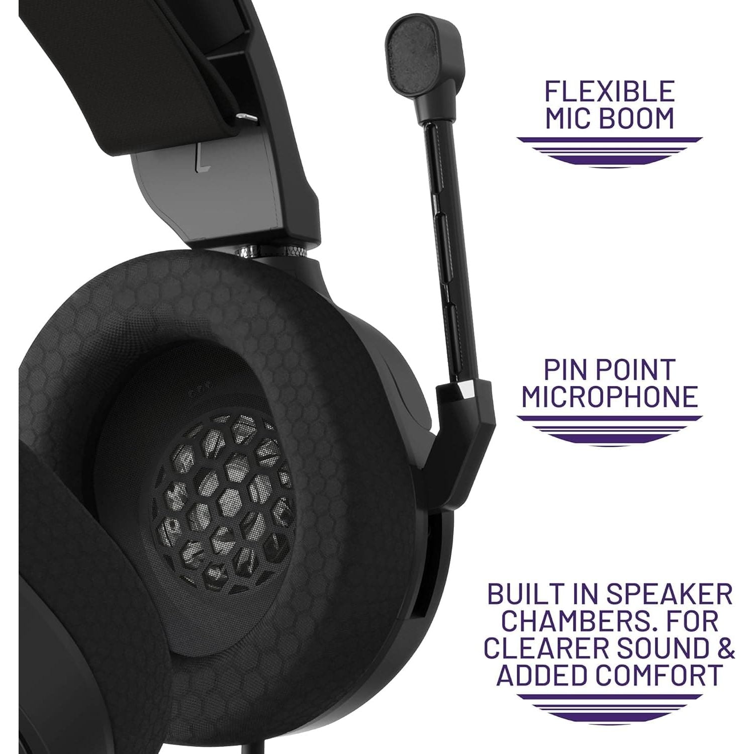 Buy Stealth,STEALTH ECLIPSE Over Ear Gaming Headset in Black Compatible with PS4, PS5, XBOX, Switch and PC - with Flexible Mic, 3.5mm Jack, 1.5m Cable, Lightweight, Comfortable and Durable - Gadcet UK | UK | London | Scotland | Wales| Near Me | Cheap | Pay In 3 | HEADPHONES / HEADSET