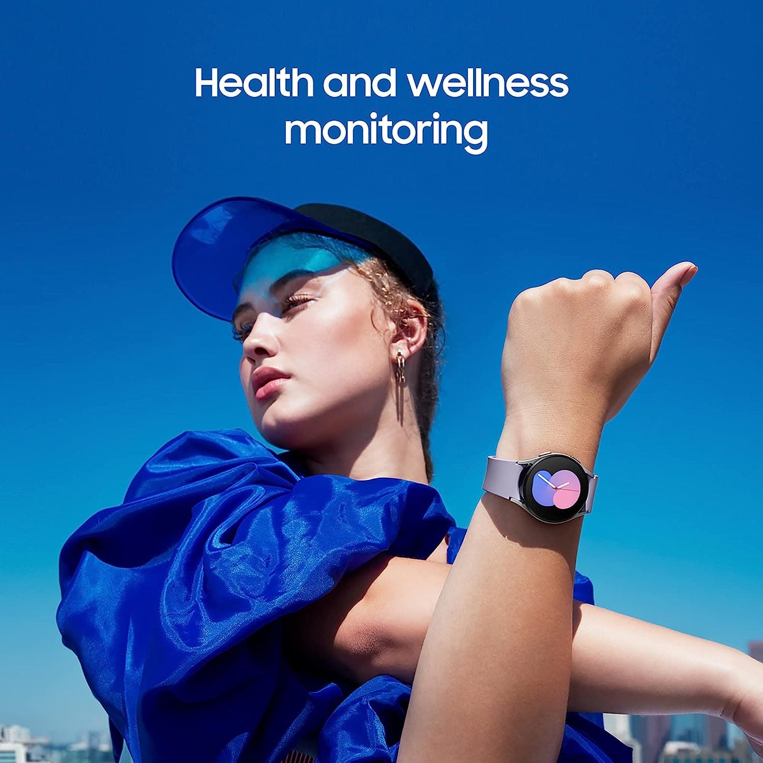 Buy Samsung,Samsung Galaxy Watch5 44mm 4G LTE Smart Watch, Silver - Gadcet.com | UK | London | Scotland | Wales| Ireland | Near Me | Cheap | Pay In 3 | smart watch