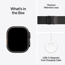 Apple Watch Ultra 2 (49mm) GPS + Cellular – Natural Titanium Case with Blue Trail Loop (S/M), Rugged Fitness Smartwatch