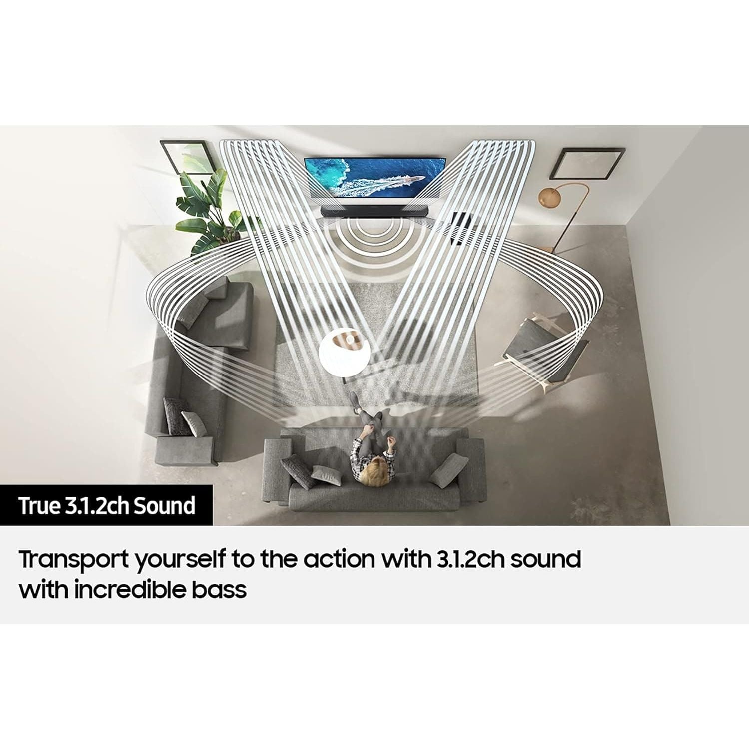 Buy Samsung,Samsung Q600B Soundbar (2022) - 3.1.2ch Dolby Atmos & DTS:X, Wireless Subwoofer, Built-In Center Speaker, Wall Mount Kit - Gadcet UK | UK | London | Scotland | Wales| Near Me | Cheap | Pay In 3 | Soundbar Speakers
