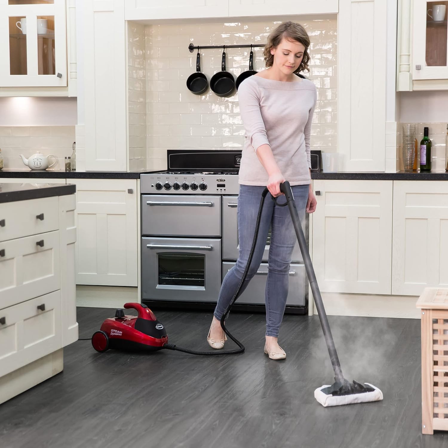 Buy Ewbank,Ewbank SC1000 Dynamo Steam Cleaner & Sanitiser - Eliminates 99.9% of Viruses & Bacteria, Multiple Attachments for Floors, Carpets, Upholstery & Windows - Gadcet UK | UK | London | Scotland | Wales| Near Me | Cheap | Pay In 3 | Vaccum Cleaner
