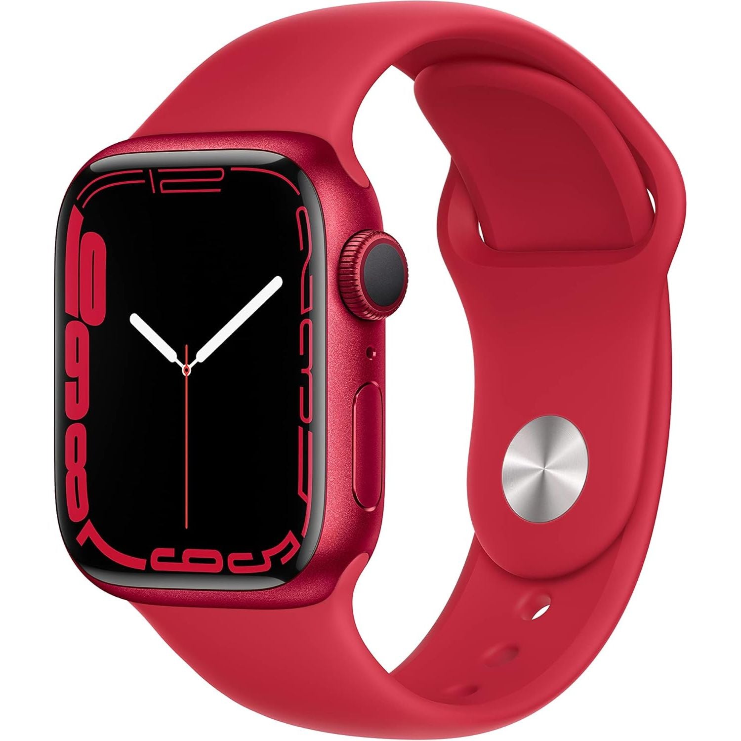 Buy Apple,Apple Watch Series 7 (GPS) 41mm – (PRODUCT)RED Aluminium Case with (PRODUCT)RED Sport Band (Regular) - Gadcet UK | UK | London | Scotland | Wales| Near Me | Cheap | Pay In 3 | Smart Watches