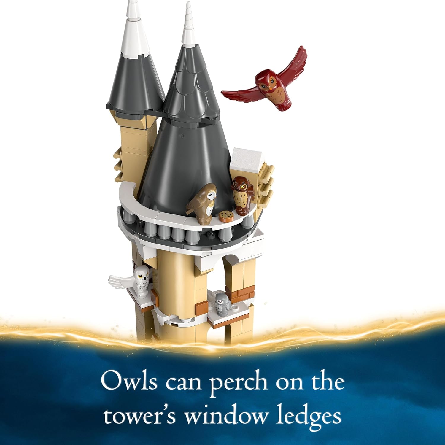 Buy LEGO,LEGO Harry Potter Hogwarts Castle Owlery (76430) - Building Toy for Kids 8+, Includes 3 Minifigures & 4 Owls, Wizarding World Gift - Gadcet UK | UK | London | Scotland | Wales| Near Me | Cheap | Pay In 3 | Interlocking Blocks