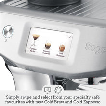 Sage Barista Touch Impress – Bean-to-Cup Coffee Machine with Grinder, Milk Frother, Cold Brew, 14 Presets, Touchscreen, 1700W, Stainless Steel