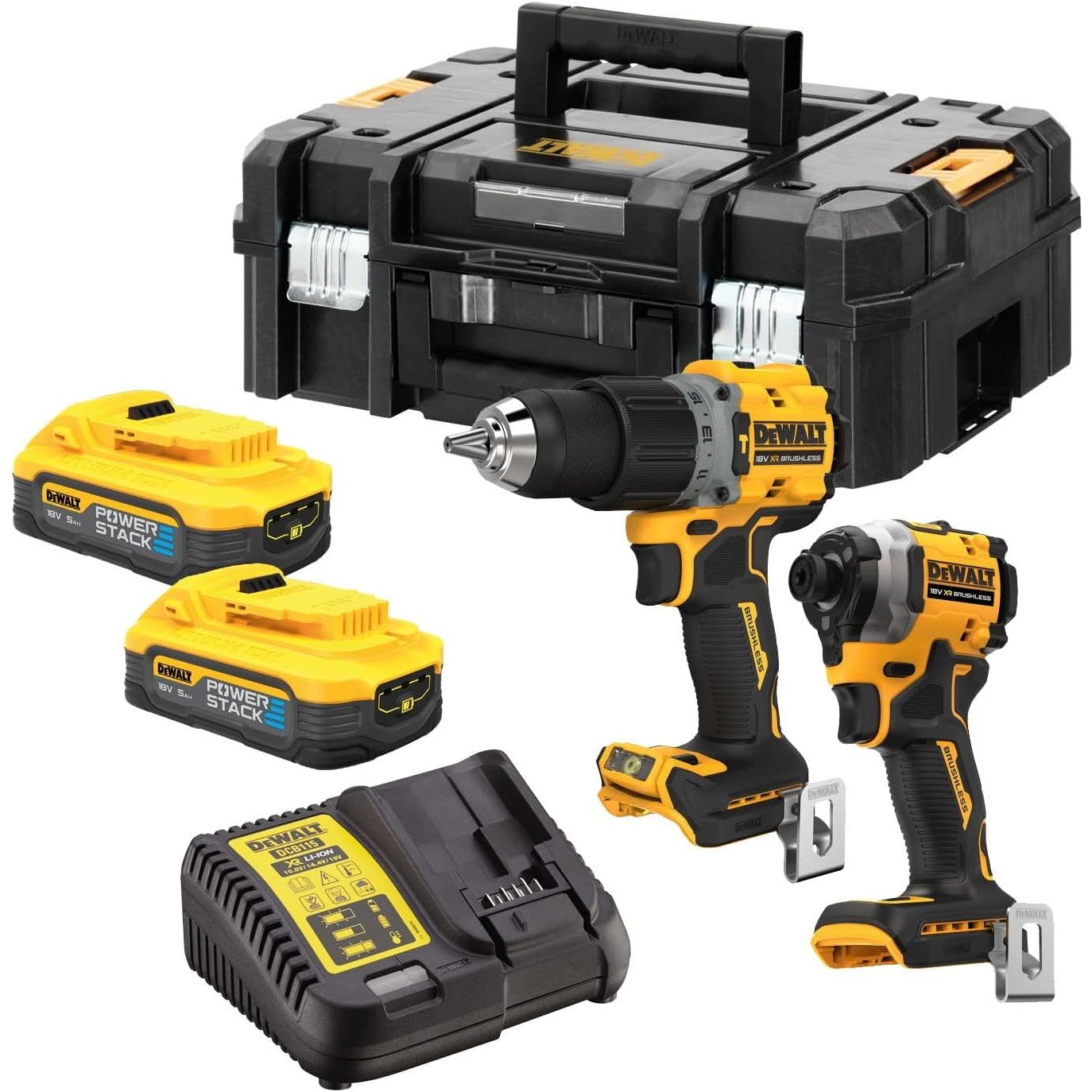 Buy DeWalt,DEWALT DCK2050H2 POWERSTACK™ Twin Pack – 18V, 2x 5.0Ah Li-ion Batteries - Gadcet UK | UK | London | Scotland | Wales| Near Me | Cheap | Pay In 3 | Power Tool & Equipment Manuals