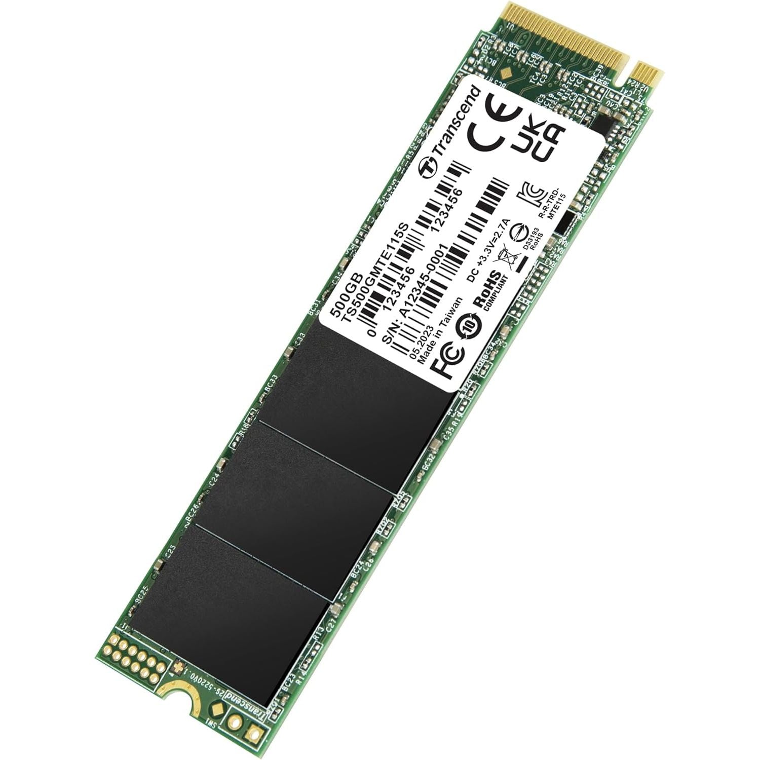 Buy Transcend,Transcend 500GB M.2 2280 PCIe Gen3x4 NVMe SSD - TLC - Gadcet UK | UK | London | Scotland | Wales| Near Me | Cheap | Pay In 3 | Hard Drives