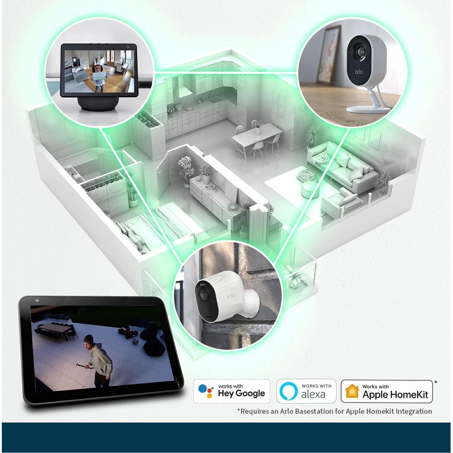 Buy Arlo,Arlo Ultra 2 Wireless Smart Security System with Four 4K HDR Indoor or Outdoor Cameras 4 Camera Kit - White - Gadcet UK | UK | London | Scotland | Wales| Ireland | Near Me | Cheap | Pay In 3 | Surveillance Cameras