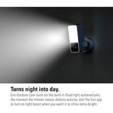 Buy Eve,Eve Outdoor Cam - 1080p Wi-Fi Floodlight Camera with Night Vision, HomeKit Secure Video, Motion Sensor, Two-Way Communication, Flexible Installation - Gadcet UK | UK | London | Scotland | Wales| Near Me | Cheap | Pay In 3 | Surveillance Cameras