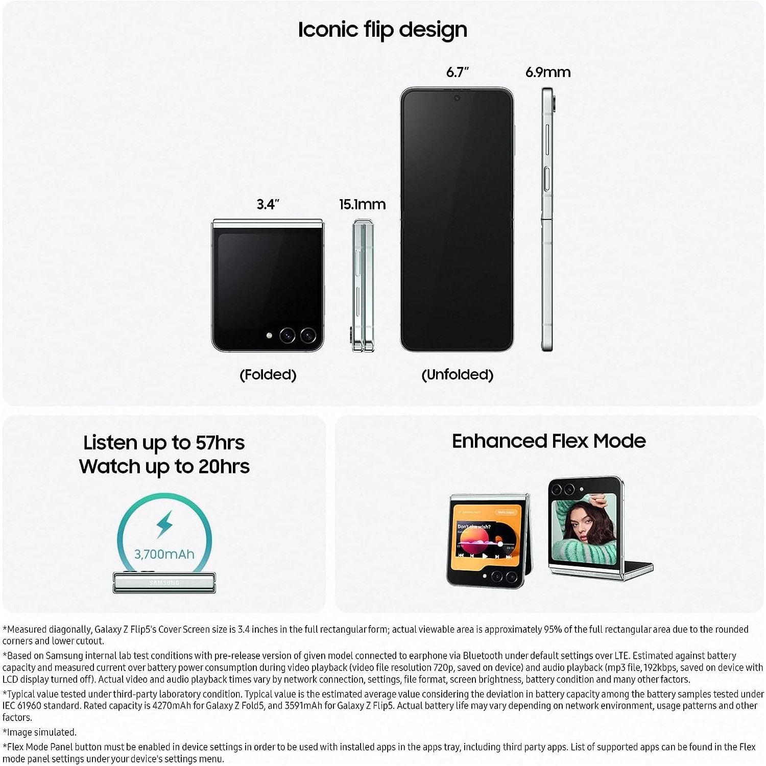 Buy Samsung,Samsung Galaxy Z Flip5 5G - 512GB - Mint - Unlocked - Gadcet UK | UK | London | Scotland | Wales| Ireland | Near Me | Cheap | Pay In 3 | Unlocked Mobile Phones