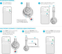 JLab Go Work Wireless Headset with Microphone – 45H Battery, Multipoint Bluetooth, On-Ear, Wired/Wireless