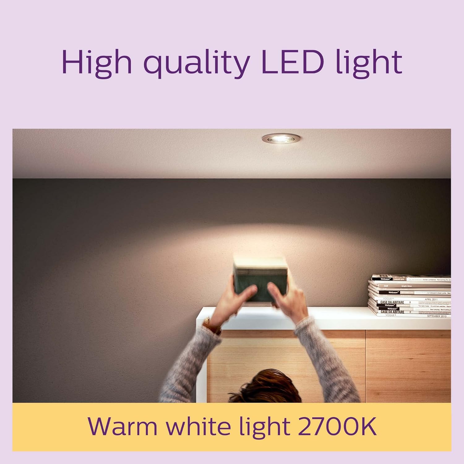 Buy Philips,PHILIPS LED Classic Spot Light Bulb 6 Pack – Warm White 2700K, GU10, 50W Equivalent, Non-Dimmable - Gadcet UK | UK | London | Scotland | Wales| Near Me | Cheap | Pay In 3 | LED Light Bulbs