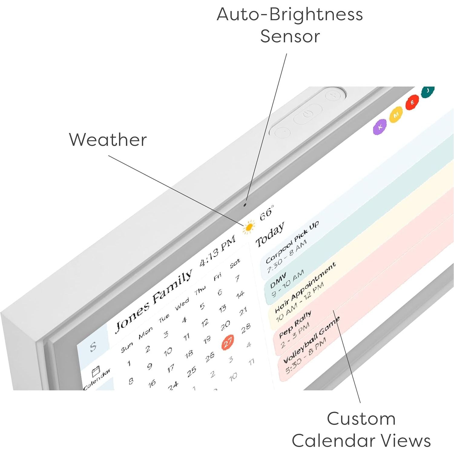 Buy Skylight,Skylight Calendar 15-inch Digital Calendar & Chore Chart – Smart Touchscreen Interactive Display - Gadcet UK | UK | London | Scotland | Wales| Near Me | Cheap | Pay In 3 | Desk Calendars