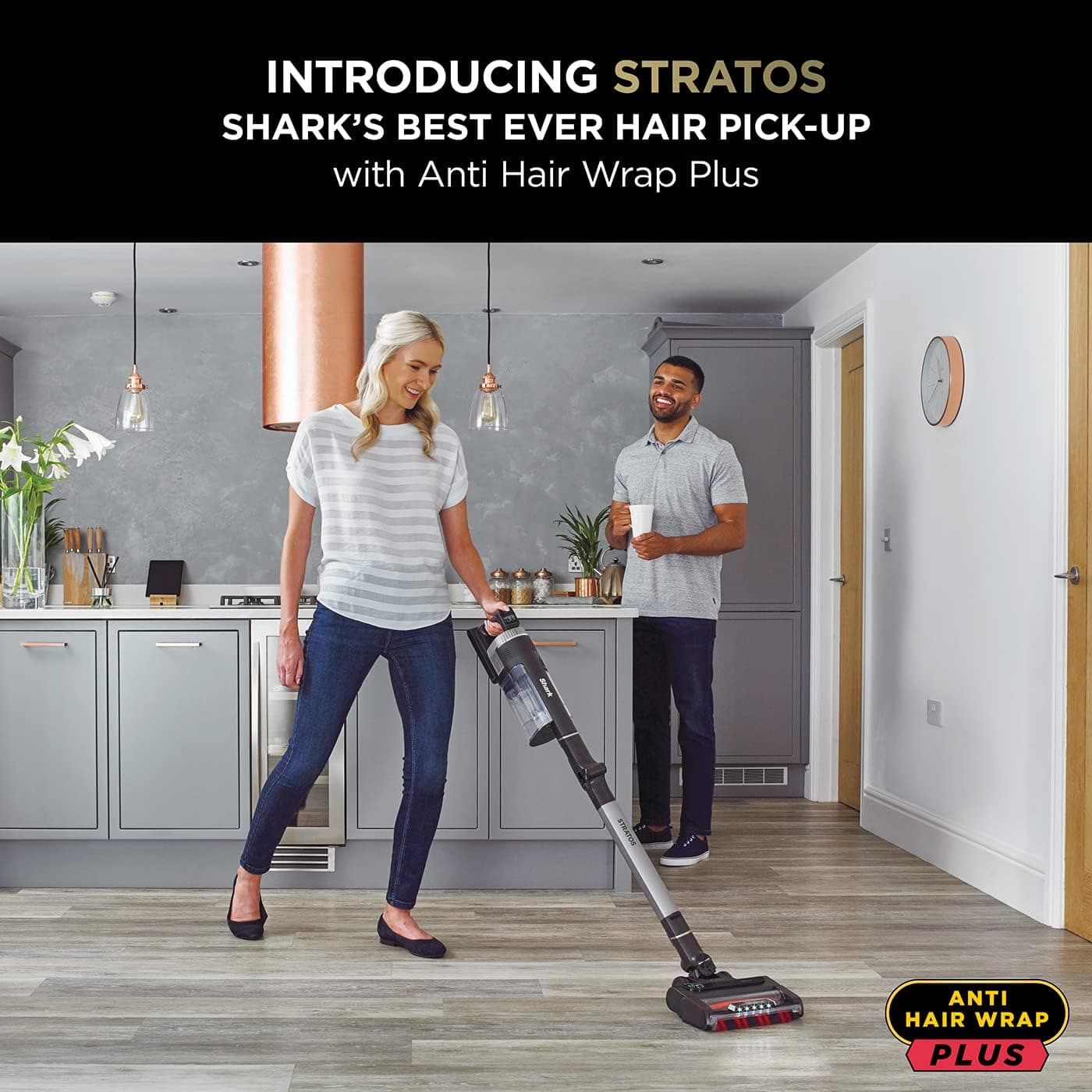 Buy Shark,Shark Stratos Cordless Stick Vacuum Cleaner Pet Pro, Anti Hair Wrap Plus, 120 Mins Run-Time (2 Batteries), Clean Sense IQ, Anti-Odour, Multi-Surface Tools,Charcoal/Silver, IZ420UKT - Gadcet UK | UK | London | Scotland | Wales| Near Me | Cheap | Pay In 3 | Vacuums