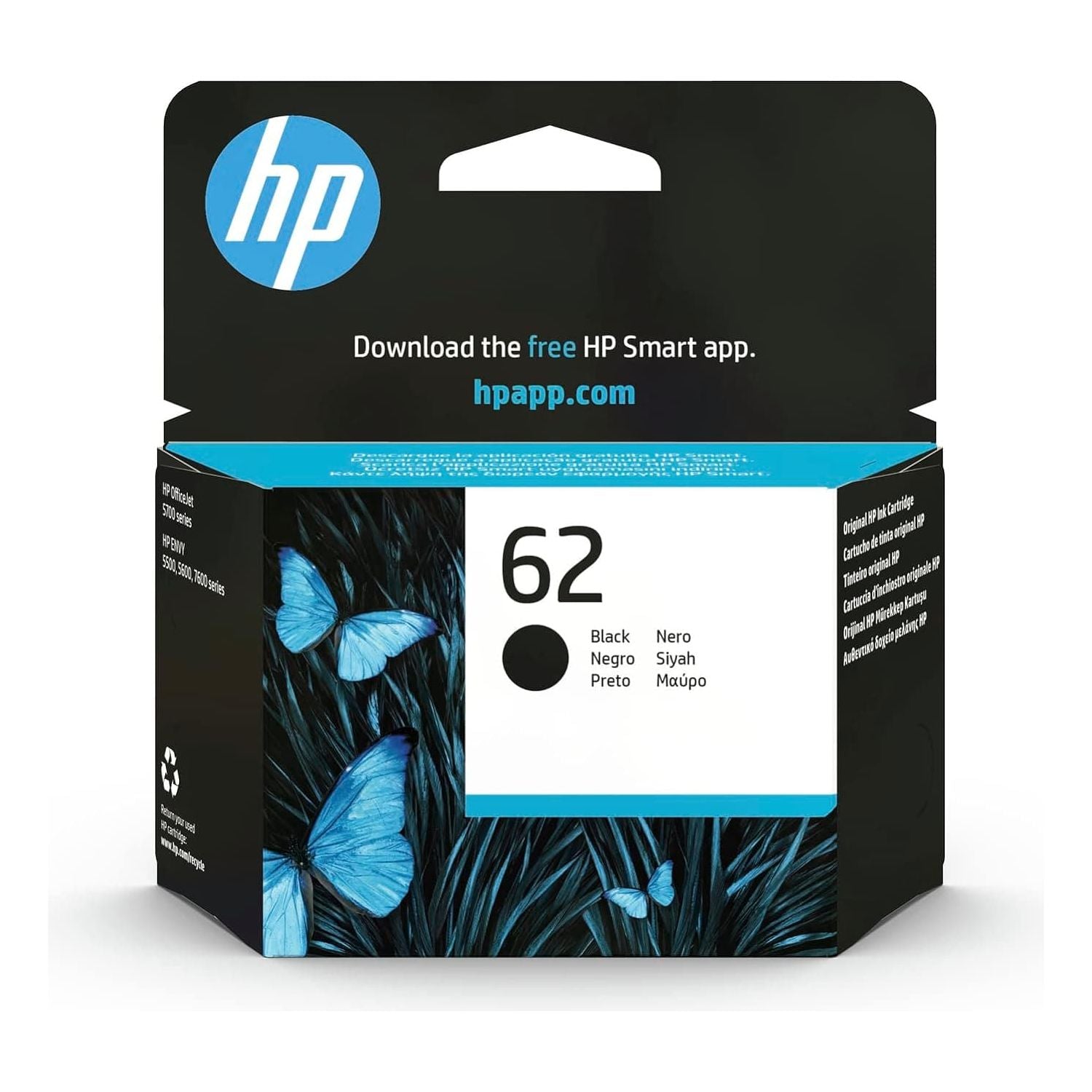 Buy HP,HP C2P04AE 62 Original Ink Cartridge, Black, Single Pack - Gadcet UK | UK | London | Scotland | Wales| Near Me | Cheap | Pay In 3 | Toner & Inkjet Cartridge Refills