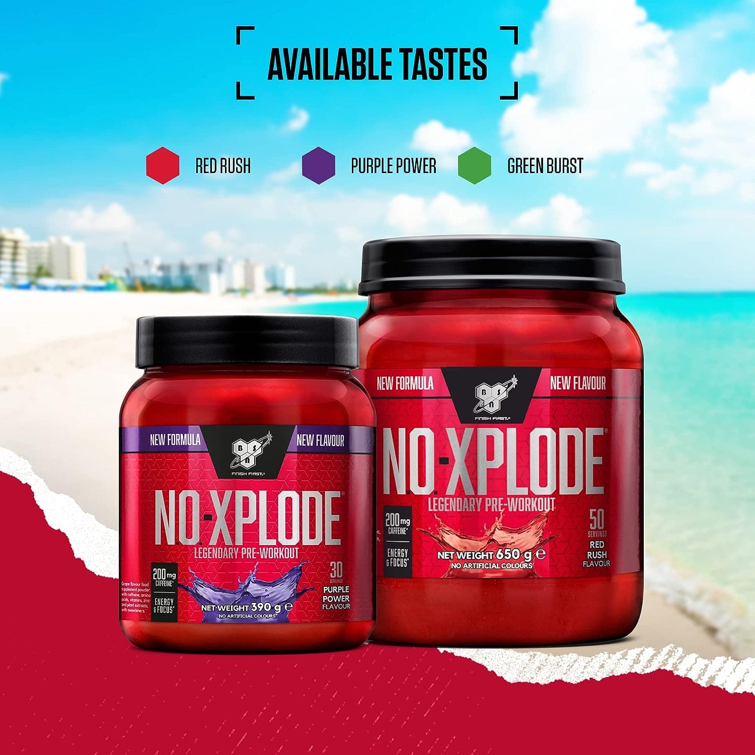 Buy BSN Nutrition,BSN Nutrition N.O.-Xplode Pre Workout Powder Food Supplement, Energy and Focus support with Caffeine, Amino Acids, Vitamin C and Zinc, Purple Power Flavour, 30 Servings, 390 g - Gadcet UK | UK | London | Scotland | Wales| Ireland | Near Me | Cheap | Pay In 3 | Health Care