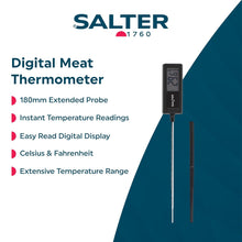 Buy Salter,Salter Precision Meat Thermometer – 180mm Probe with Cover, Digital Display, °C/°F, Fast Accurate Reading (SA00634FEU12) - Gadcet UK | UK | London | Scotland | Wales| Near Me | Cheap | Pay In 3 | Cooking Thermometers