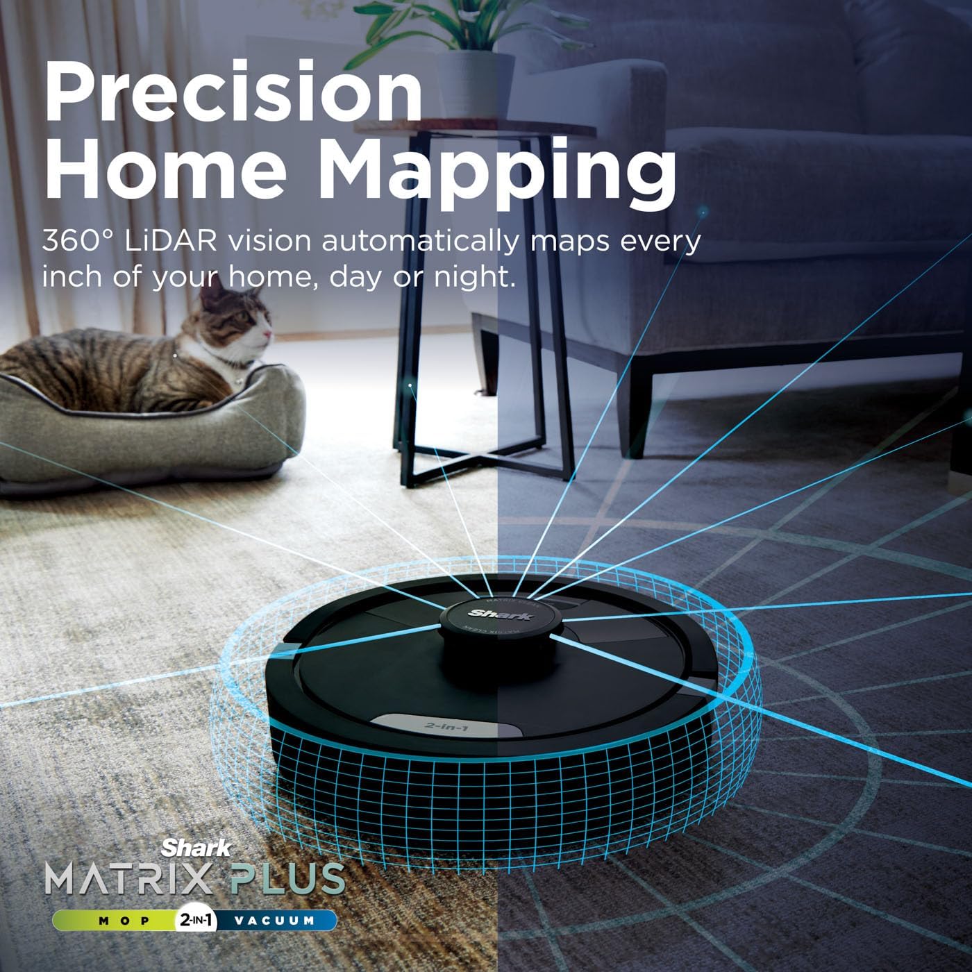 Buy Shark,Shark Matrix Plus 2-in-1 Self-Empty Robot Vacuum & Mop, LiDAR Mapping, for Carpets, Hard Floors, Pet Hair, Anti-Allergen, Self-Charging, WiFi/App/Alexa, Black - Gadcet UK | UK | London | Scotland | Wales| Near Me | Cheap | Pay In 3 | Vacuums