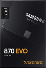 Buy Samsung,Samsung 870 Evo 2TB SATA SSD - Gadcet.com | UK | London | Scotland | Wales| Ireland | Near Me | Cheap | Pay In 3 | External hard drives