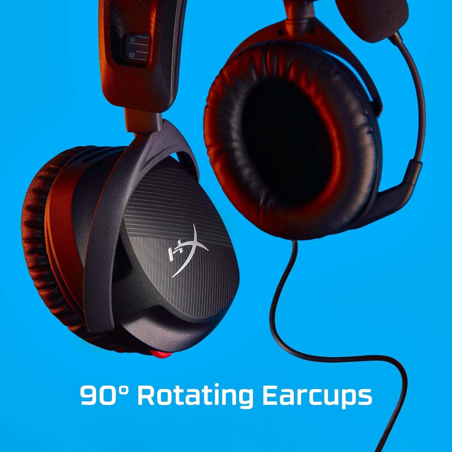 Buy HyperX,HYPERX 519T1AA Cloud Stinger 2 Lightweight Over-Ear Headset with Mic, Swivel-to-Mute, 50mm Drivers, PC Compatible - Black - Gadcet UK | UK | London | Scotland | Wales| Near Me | Cheap | Pay In 3 | Headphones & Headsets