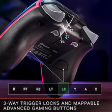 Buy PowerA,PowerA Advantage Wired Controller for Xbox Series X|S with Lumectra - Black, Gamepad, Wired Video Game Controller, Gaming Controller, works with Xbox One and Windows 10/11, Officially Licensed - Gadcet UK | UK | London | Scotland | Wales| Near Me | Cheap | Pay In 3 | Game Controllers