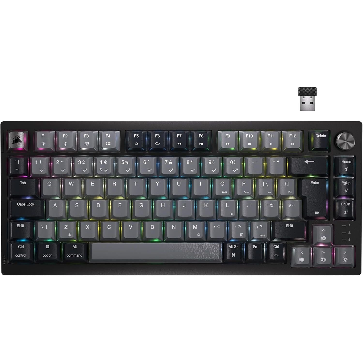 Buy Alann Trading Limited,CORSAIR K65 Plus RGB 75% Wireless Mechanical Gaming Keyboard - Black - Gadcet UK | UK | London | Scotland | Wales| Near Me | Cheap | Pay In 3 | Keyboard