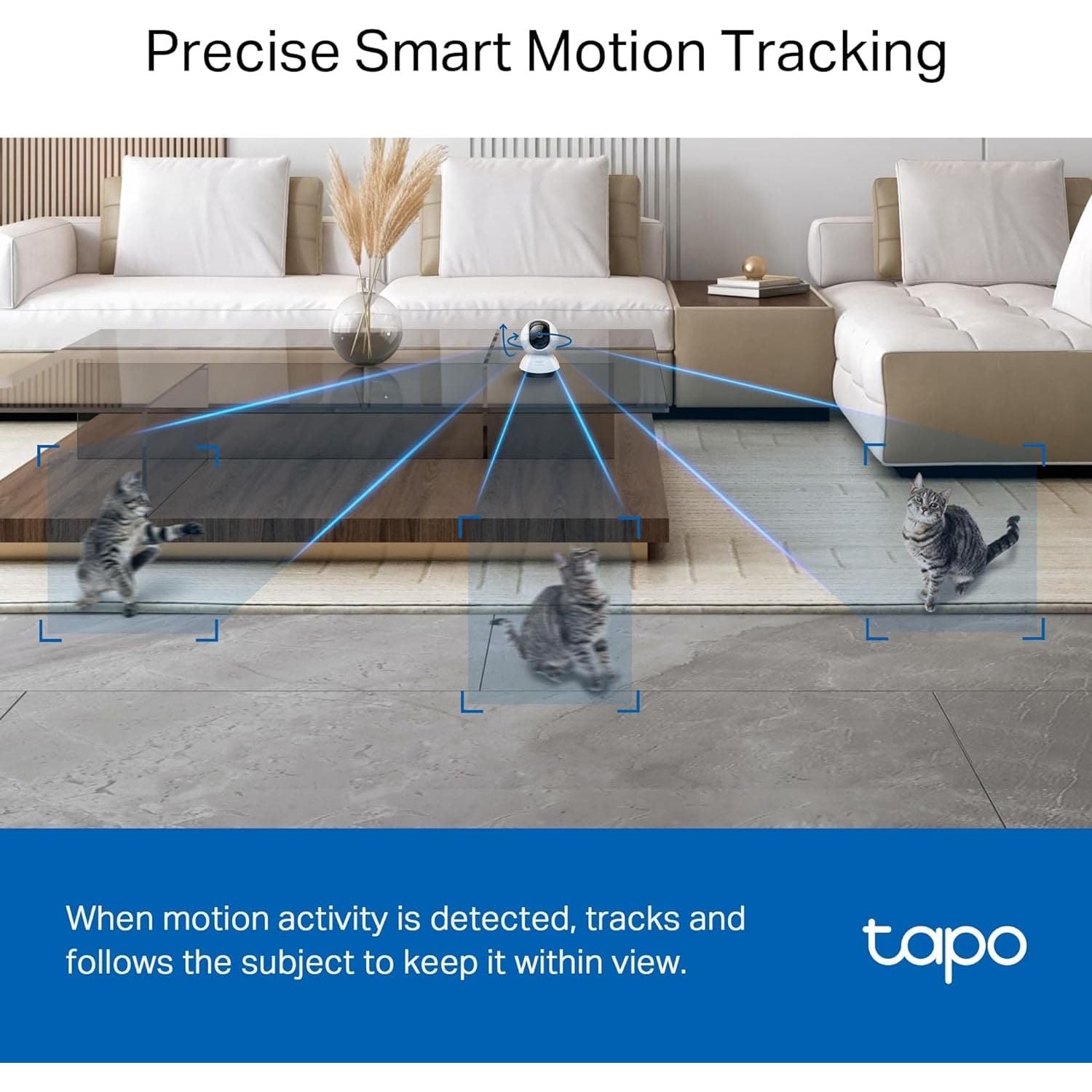 Buy Tapo,Tapo 2K QHD Indoor Pan/Tilt Security Wi-Fi Camera, AI Detection,360° Visual Coverage, Night Vision, Customizable privacy Mode, Cloud &Local Storage, Works with Alexa&Google Home(Tapo C220) - Gadcet UK | UK | London | Scotland | Wales| Near Me | Cheap | Pay In 3 | Surveillance Cameras
