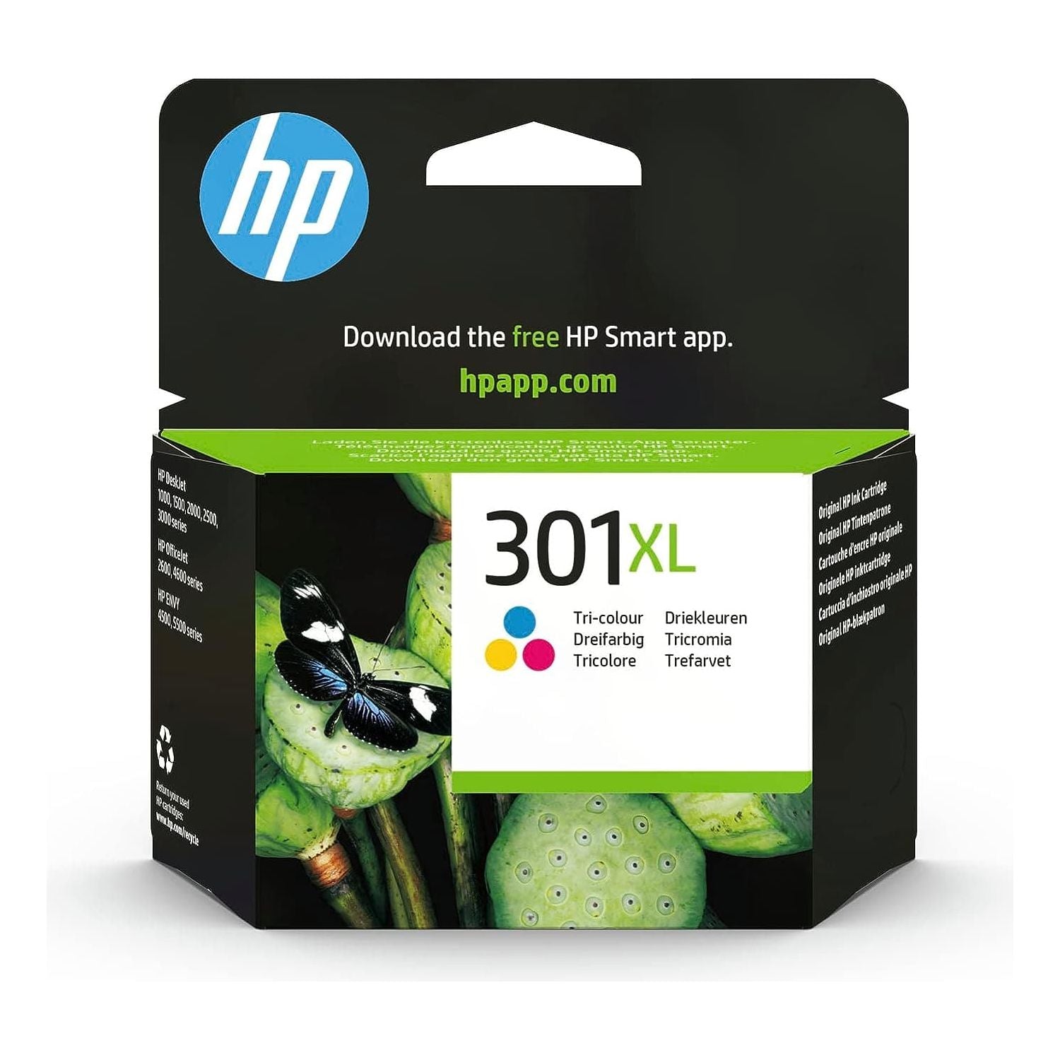 Buy HP,HP CH564EE 301XL High Yield Original Ink Cartridge, Tri-color, Single Pack - Gadcet UK | UK | London | Scotland | Wales| Ireland | Near Me | Cheap | Pay In 3 | Toner & Inkjet Cartridges