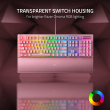 Buy Razer,Razer BlackWidow V3 Mechanical Gaming Keyboard – Green Switch, Doubleshot ABS, Digital Roller, Wrist Rest, US Layout, Quartz Pink - Gadcet UK | UK | London | Scotland | Wales| Near Me | Cheap | Pay In 3 | Keyboards