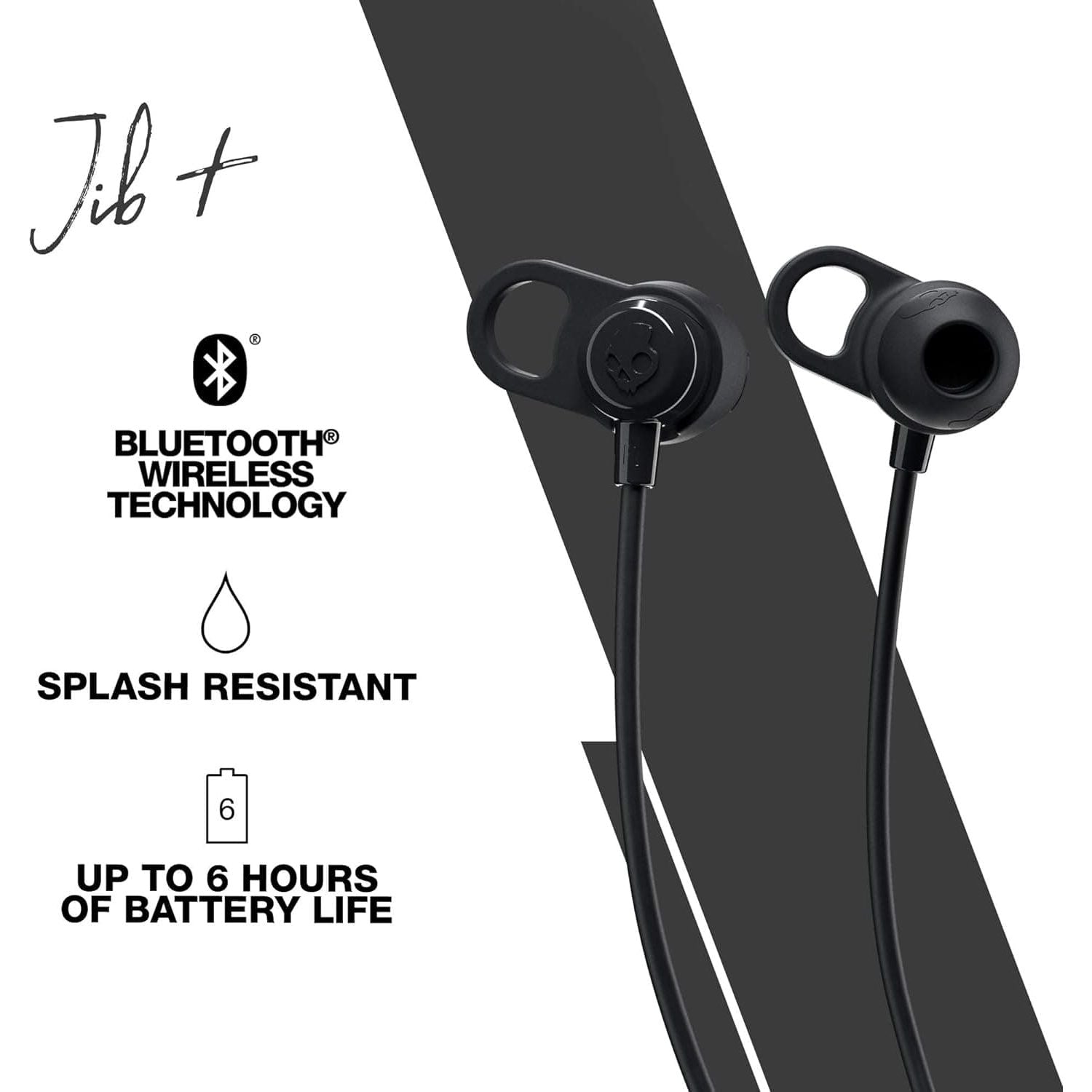 Buy Skullcandy,Skullcandy Jib+ In-Ear Wireless Earbuds, 6 Hr Battery, Microphone, Works with iPhone Android and Bluetooth Devices - Black - Gadcet UK | UK | London | Scotland | Wales| Near Me | Cheap | Pay In 3 | Headphones & Headsets