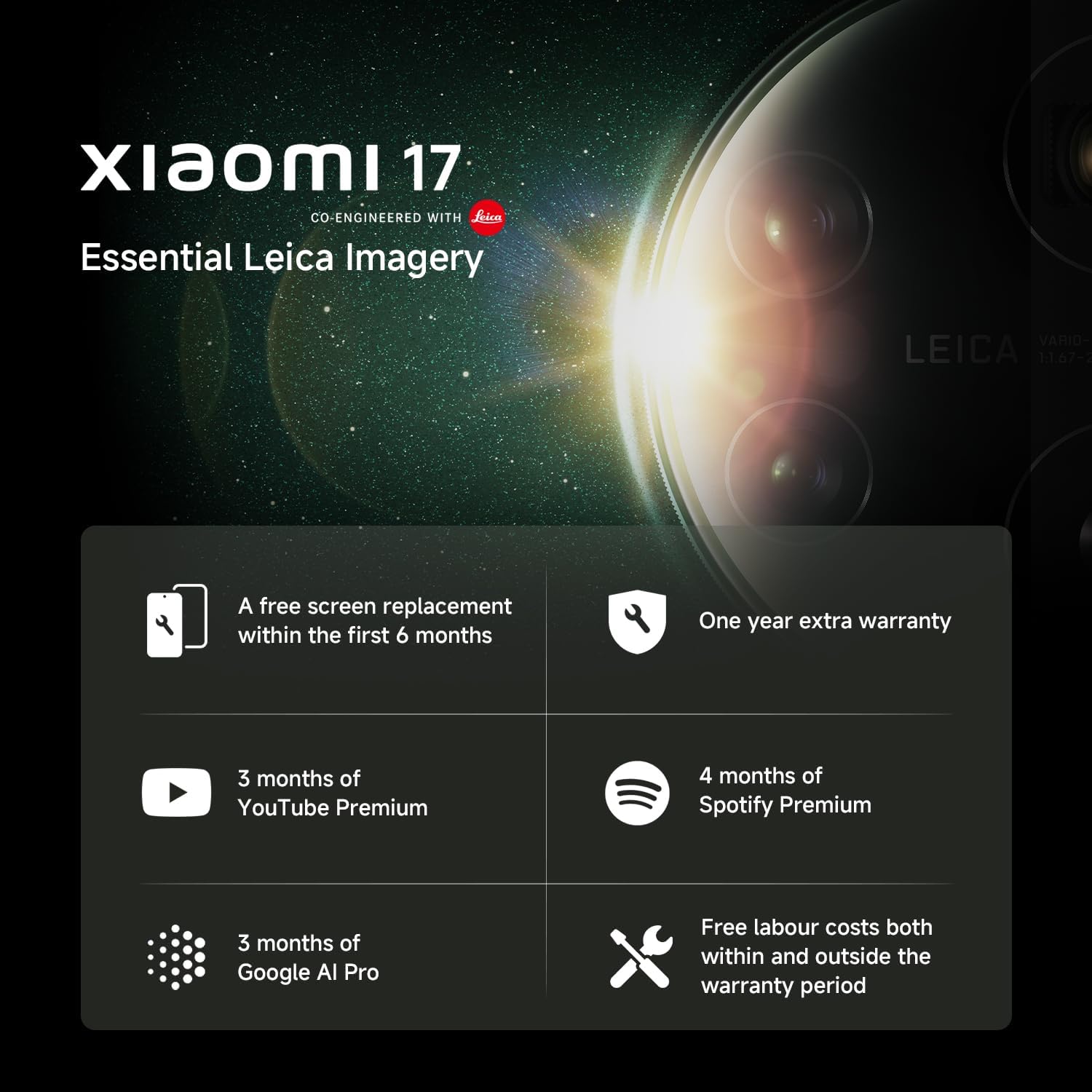 Buy Xiaomi,Xiaomi 17 5G 12GB RAM 512GB Black Sim Free Mobile Phone Unlocked - Gadcet UK | UK | London | Scotland | Wales| Near Me | Cheap | Pay In 3 | Unlocked Mobile Phone
