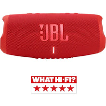 JBL Charge 5 Portable Bluetooth Speaker – Deep Bass, 20H Playtime, IP67 Waterproof, Powerbank, Red