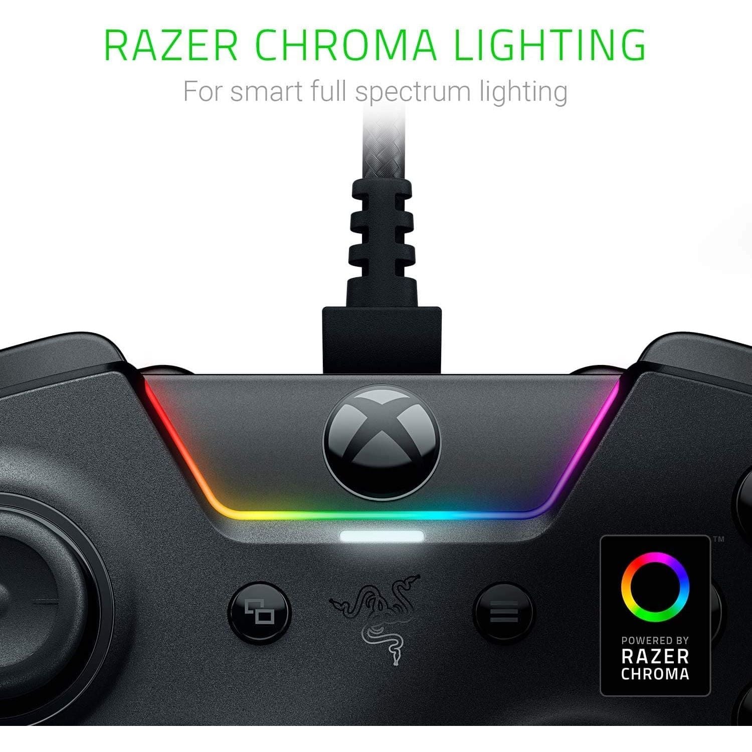 Buy Razer,Razer Wolverine Ultimate - Wired Gaming Controller for Xbox One + Xbox Series X / S + PC with Chroma RGB - Gadcet.com | UK | London | Scotland | Wales| Ireland | Near Me | Cheap | Pay In 3 | Video Game Console Accessories