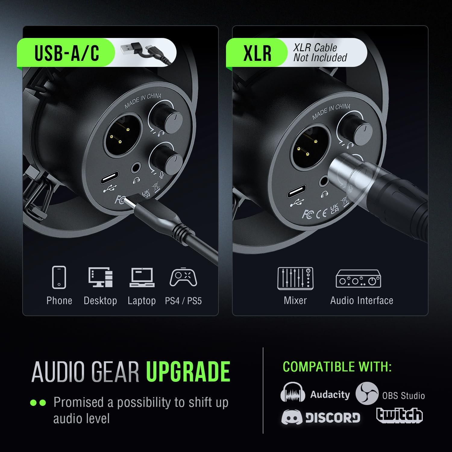 Buy Fifine,FIFINE K688 Podcast Microphone Kit – USB/XLR Dynamic Mic with Boom Arm, Mute Button, 3.5mm Jack – for Recording, Streaming, PC & XLR Mixers - Gadcet UK | UK | London | Scotland | Wales| Near Me | Cheap | Pay In 3 | Microphones