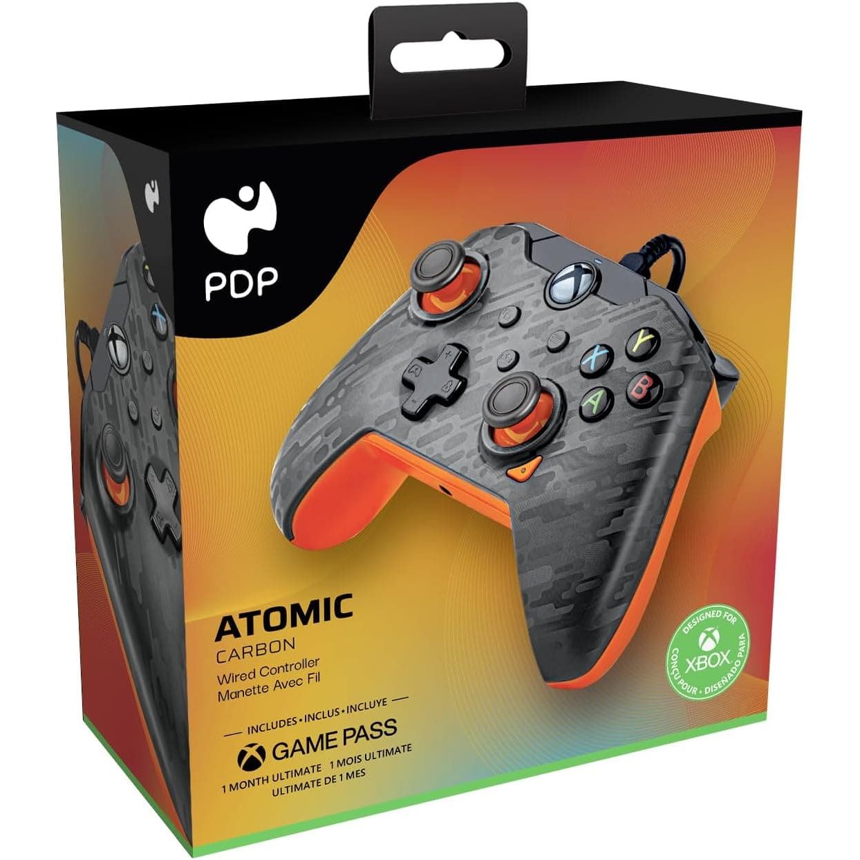 Buy PDP,PDP PERFORMANCE DESIGNED PRODU MAN FIL XBOX ATOMIC CARBON - Gadcet UK | UK | London | Scotland | Wales| Ireland | Near Me | Cheap | Pay In 3 | Video Game Console Accessories