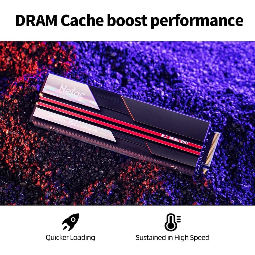 Buy Netac,Netac NV7000 2TB NVMe M.2 SSD – PCIe Gen 4, SLC Caching, Aluminum Heatsink - Gadcet UK | UK | London | Scotland | Wales| Near Me | Cheap | Pay In 3 | Hard Drives