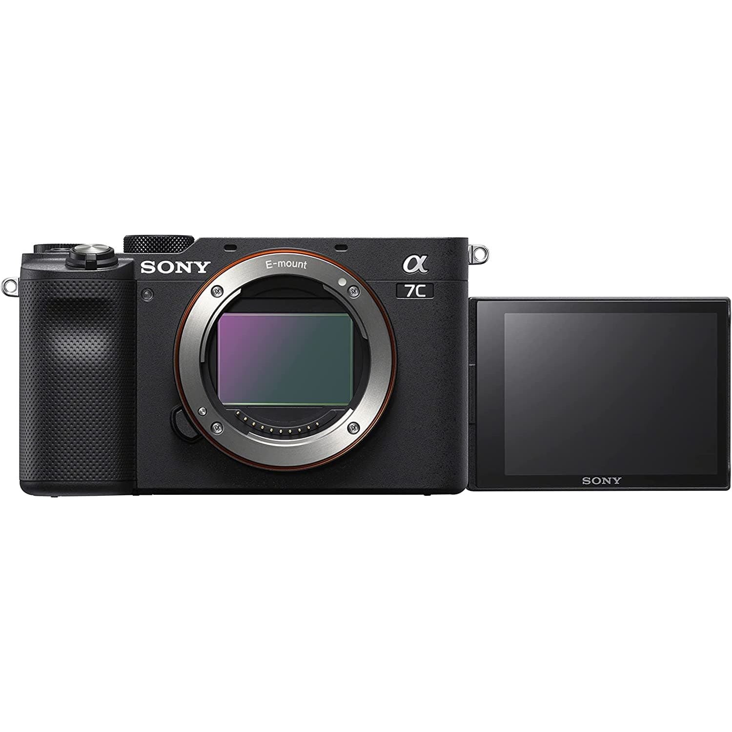 Buy Sony,Sony Alpha 7 C | Full-frame Mirrorless Interchangeable Lens Camera with Sony FE 28-60mm F4-5.6 Zoom Lens - Black - Gadcet.com | UK | London | Scotland | Wales| Ireland | Near Me | Cheap | Pay In 3 | Cameras