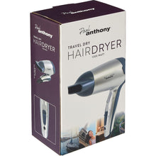 Buy Paul Anthony,Paul Anthony Travel Dry 1200W Travel Hair Dryer – Silver (Model H1010SV) - Gadcet UK | UK | London | Scotland | Wales| Near Me | Cheap | Pay In 3 | Hair Dryers & Accessories