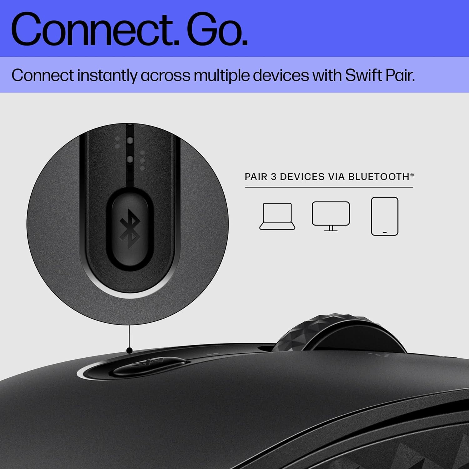 Buy HP,HP 690 Qi-Charging Wireless Mouse – Bluetooth, 4000 DPI, 6 Programmable Buttons, 4D Tilt Wheel, AES Security, Compatible with PC, Mac & Chrome – Black - Gadcet UK | UK | London | Scotland | Wales| Near Me | Cheap | Pay In 3 | Mice & Trackballs