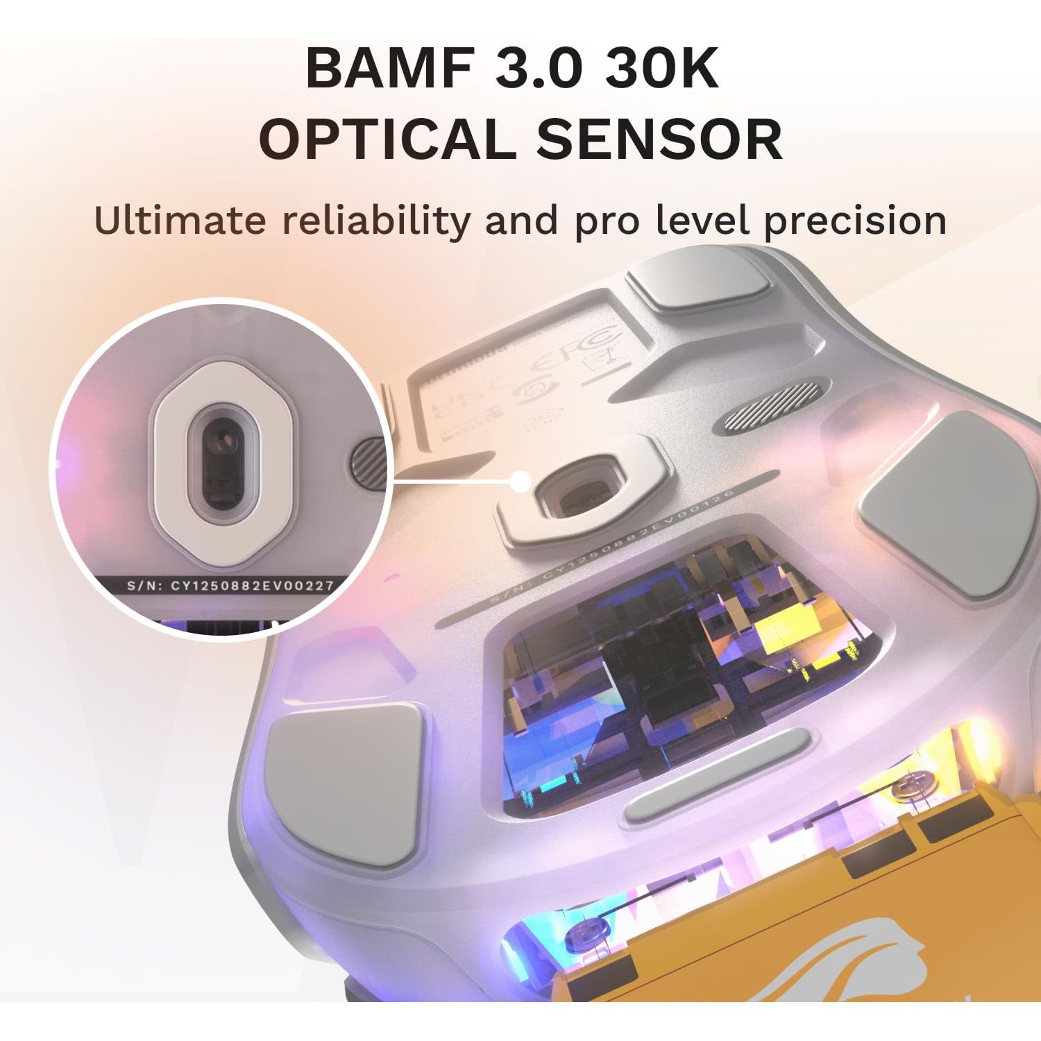 Buy GLORIOUS,GLORIOUS Gaming Model O3 Wireless Gaming Mouse – 30K DPI, 8K Polling, Ultralight 66g, RGB – White - Gadcet UK | UK | London | Scotland | Wales| Near Me | Cheap | Pay In 3 | Mice & Trackballs